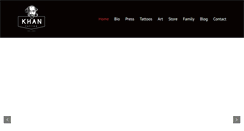 Desktop Screenshot of khantattoo.com